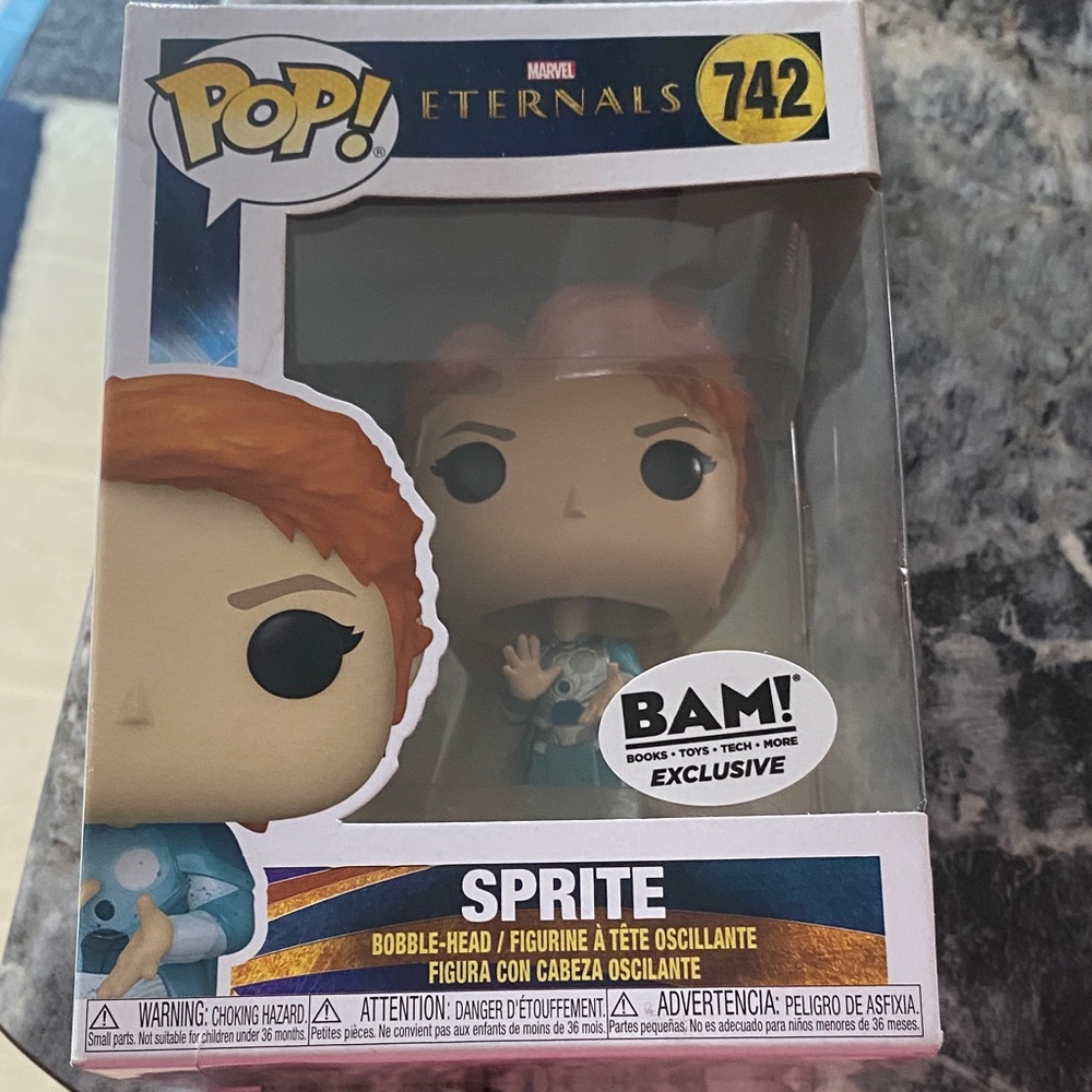 Funko Pop Eternals Sprite NWOT